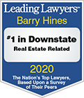 Leading Lawyers | Barry Hines | # 1 in Downstate | Real Estate Related | The Nation's Top Lawyers, Based Upon a Survey of Their Peers | 2020